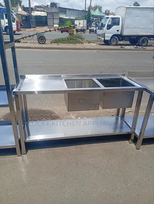Stainless Steel Double Bowl Sink.
