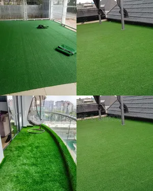 Artificial Green Grass Carpets Comfortable Underfoot