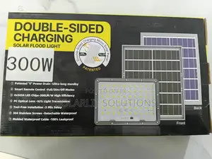 300w Double Sided Solar Flood Lamp