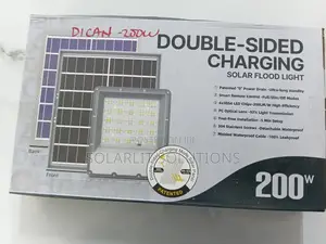 200w Double Sided Charging Solar Floodlight