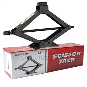2ton Compact Design Scissor Jack With Effort Saving Ratchet Handle