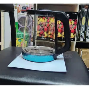 Illuminating Clear Glass Water Kettle