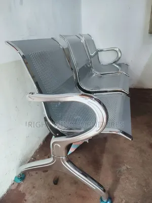 Bank /Hospital /Home Office Receptionist Chair - Steel Frame