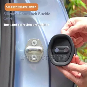 4pcdoor Lock Shock Absorbing Cushion Pad Design to Fit Over Door Latch