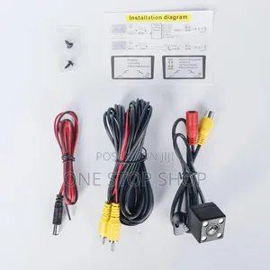 Waterproof Reverse Camera Features 170° Wide Angle View