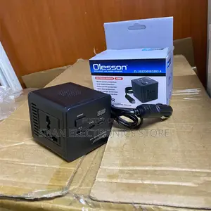 Compact 150w Car Inverter 12v/24v to 220v – Universal Power Adapter Fo