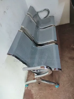 Bank Receptionist Metal Chair