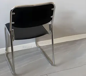 Chrome Visitors Chair With Cantilever Frame