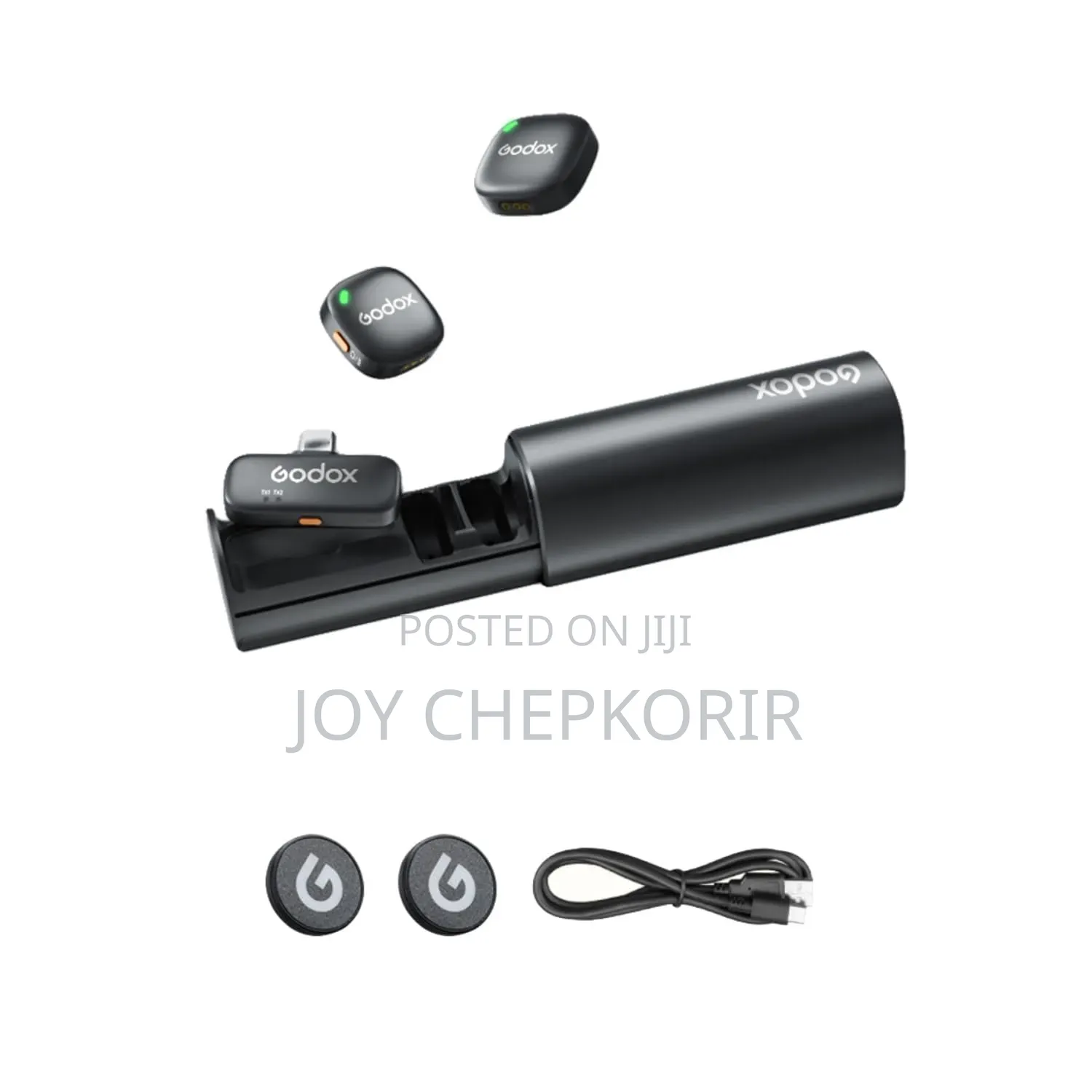 Godox C01 Kit2 Wireless Lavalier Microphone ,Usb C