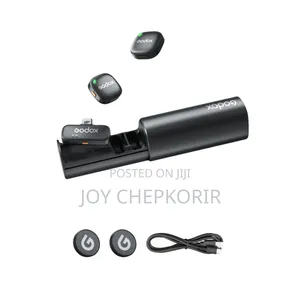 Godox C01 Kit2 Wireless Lavalier Microphone ,Usb C