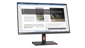 Lenovo Thinkvision S27i-30 27" FHD Monitor, Raven Black Color