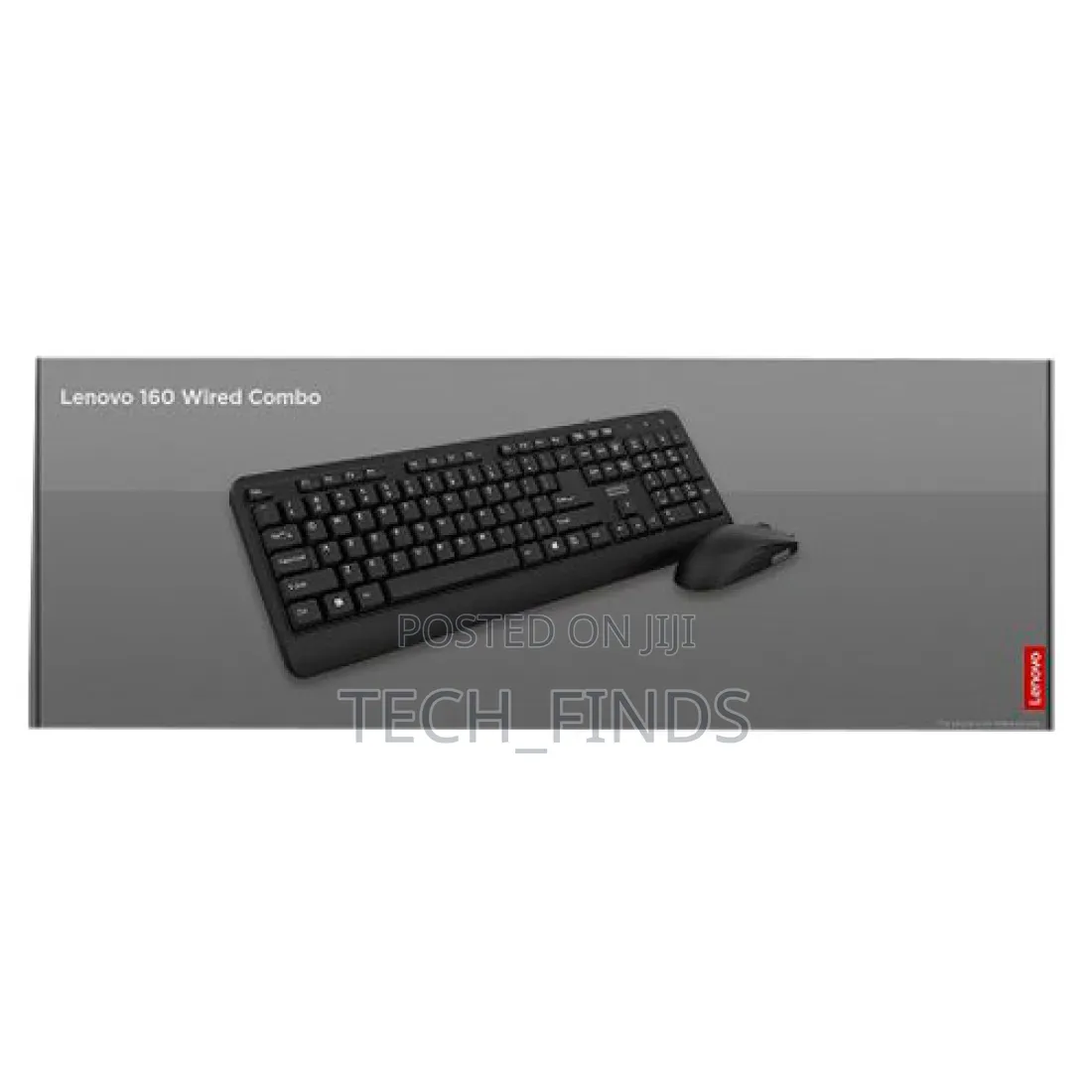 Lenovo 160 Wired Keyboard Mouse Combo