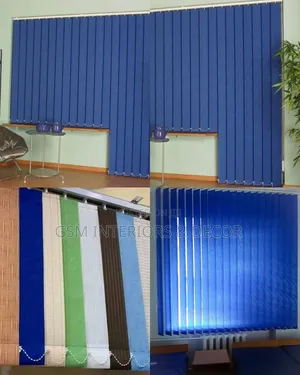 Stylish Vertical Office Blinds for Hospital Windows