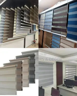 Multi Colour Horizontal Zebra Blinds Options