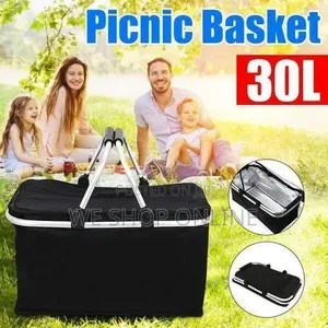 30l Foldable Insulated Picnic Bag Thermal/ Cooler Bag