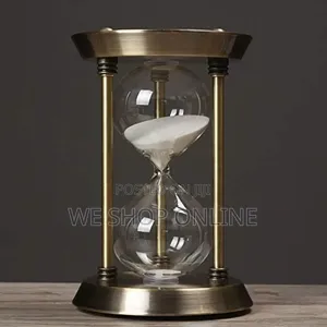 Hourglass 15/30min Retro Metal Time Hourglass