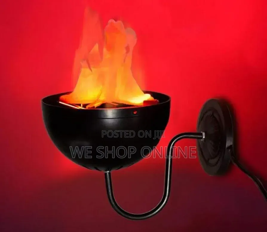 Led Wall Mounted Flame Brazier Light
