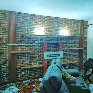 Designer Brick-look Wall Paper For Living Spaces
