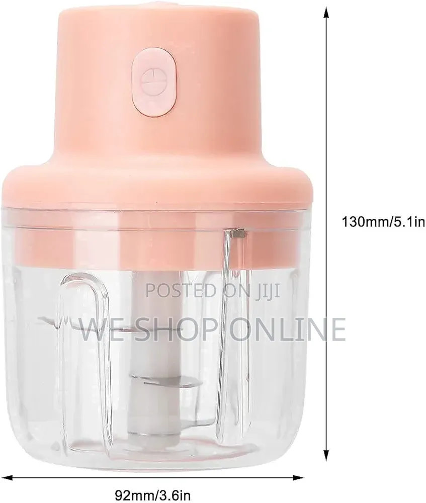 Portable, Rechargeable ,Cordless Mini Food Chopper 250ml