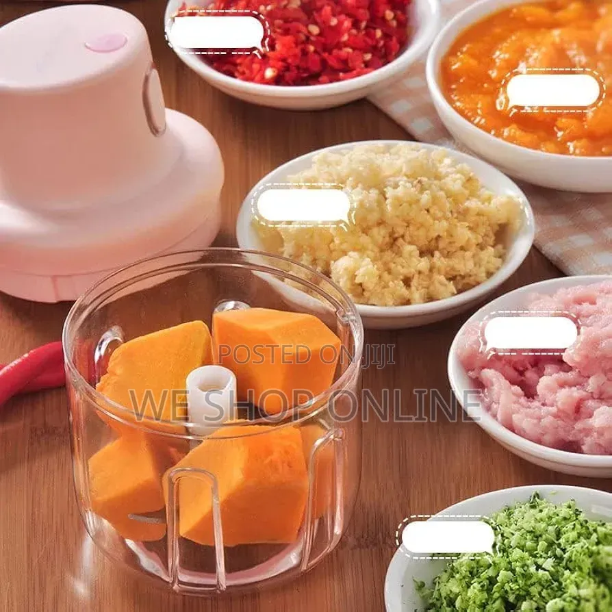 Portable, Rechargeable ,Cordless Mini Food Chopper 250ml