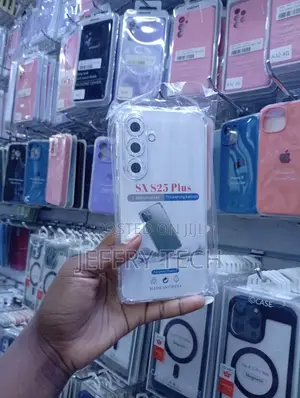For Samsung Galaxy S25 Plus Silicone Airbag Cover Shockproof .