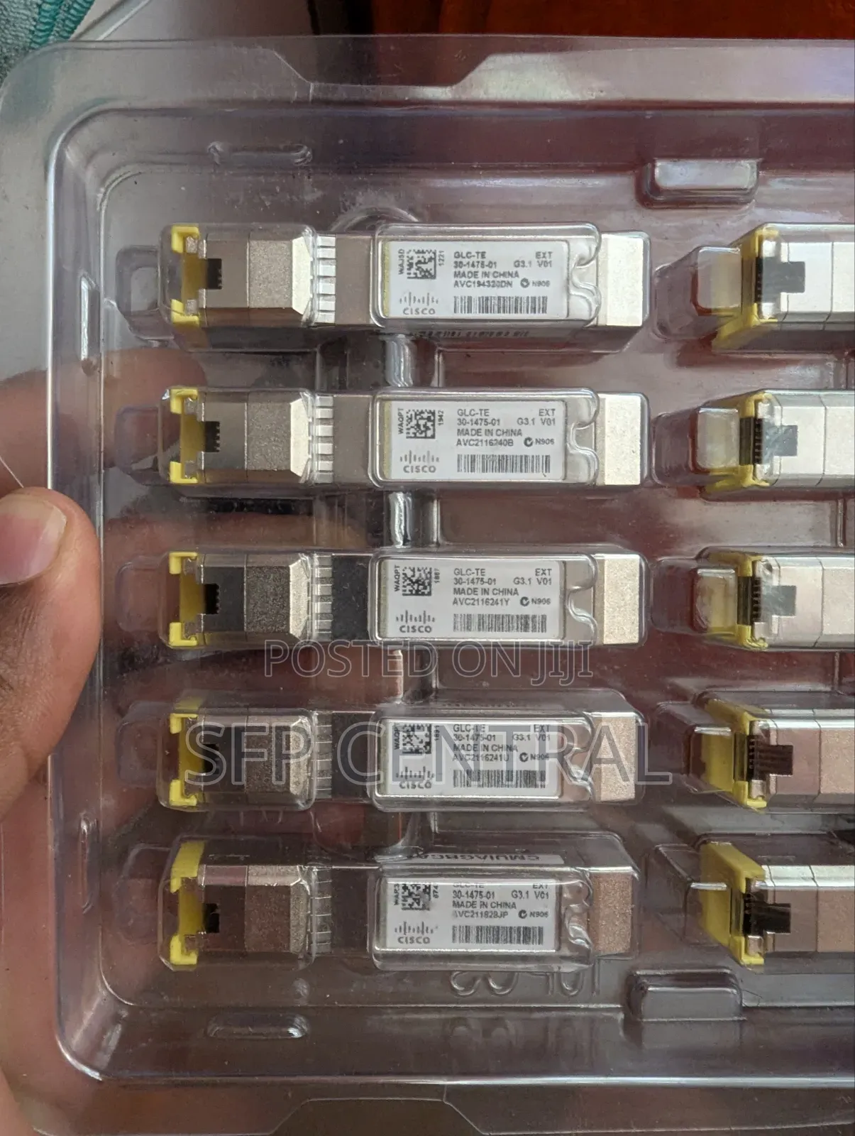 Cisco GLC-Te 1000base-T Standard Copper SFP Transceiver