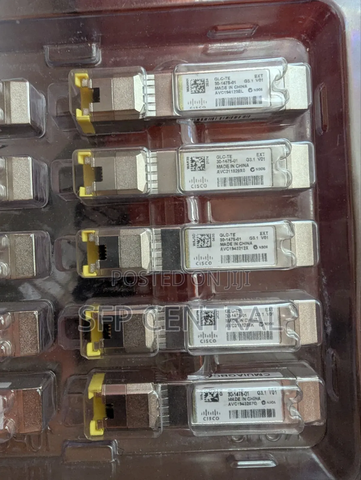 Cisco GLC-Te 1000base-T Standard Copper SFP Transceiver