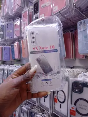দরজ Samsung Galaxy Note 10 Transparent Back Cover |