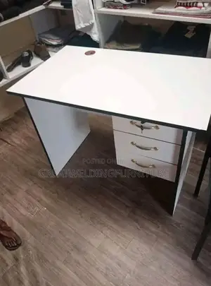 White Office Desk