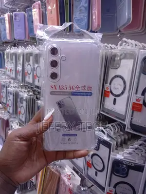 Samsung Galaxy A35 5g Shockproof Bumper Case With Clear .