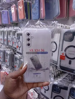 দরজ for Samsung Galaxy A34 5g Ultra Thin Clear Phone Case