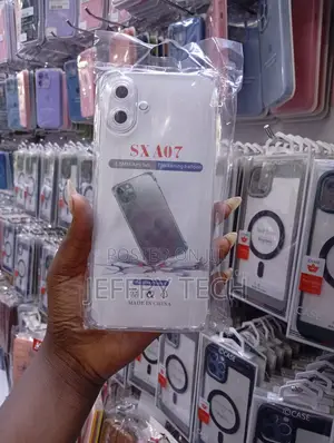 দরজ for Samsung A07 Premium Silicone Case Crystal Clear Soft