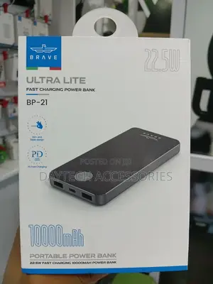 Brave 10000mah Slim Power Bank 22.5w Fast Charging