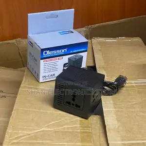Portable Car Power Inverter 150w – 12v/24v to 220v Compact Design