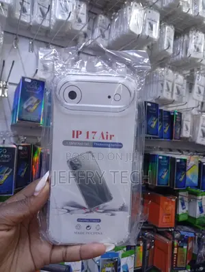 Transparent Phone Case Is Designed to Fit the iPhone 17 Air,.