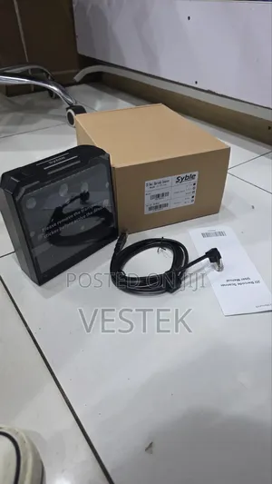 Xb-8808g Table Mount Qr Scanner – Auto Scan Barcode Reader