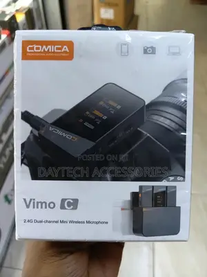 Comica Vimo C 2.4g Dual-Channel Mini Wireless Microphone.