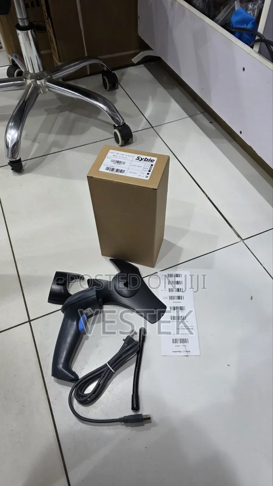 Usb Barcode Scanner Xb-2055 – Handheld Pos Reader