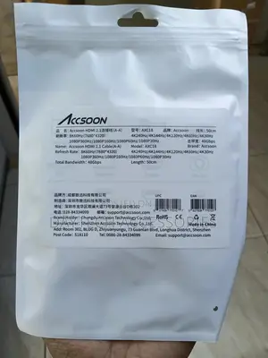 Accsoon Hdmi to Hdmi Cable High Speed 1m