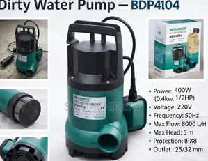 Heavy Duty Submersible Dirty Water Pump 400w