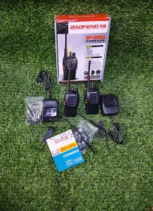 Triple 8 Baofeng 2-way Radio - Dual Ptt, Fm, Led Torch