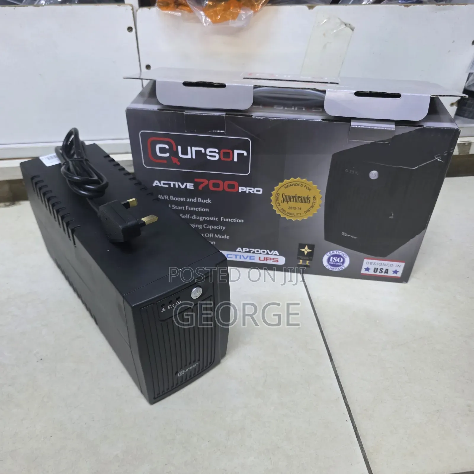 Cursor 700va Ups Power Backup With Avr – Reliable Protection