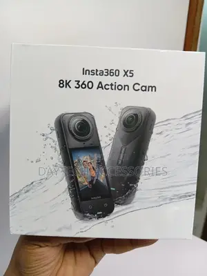 Insta360 X5 Flagship 360o Action Camera - Black