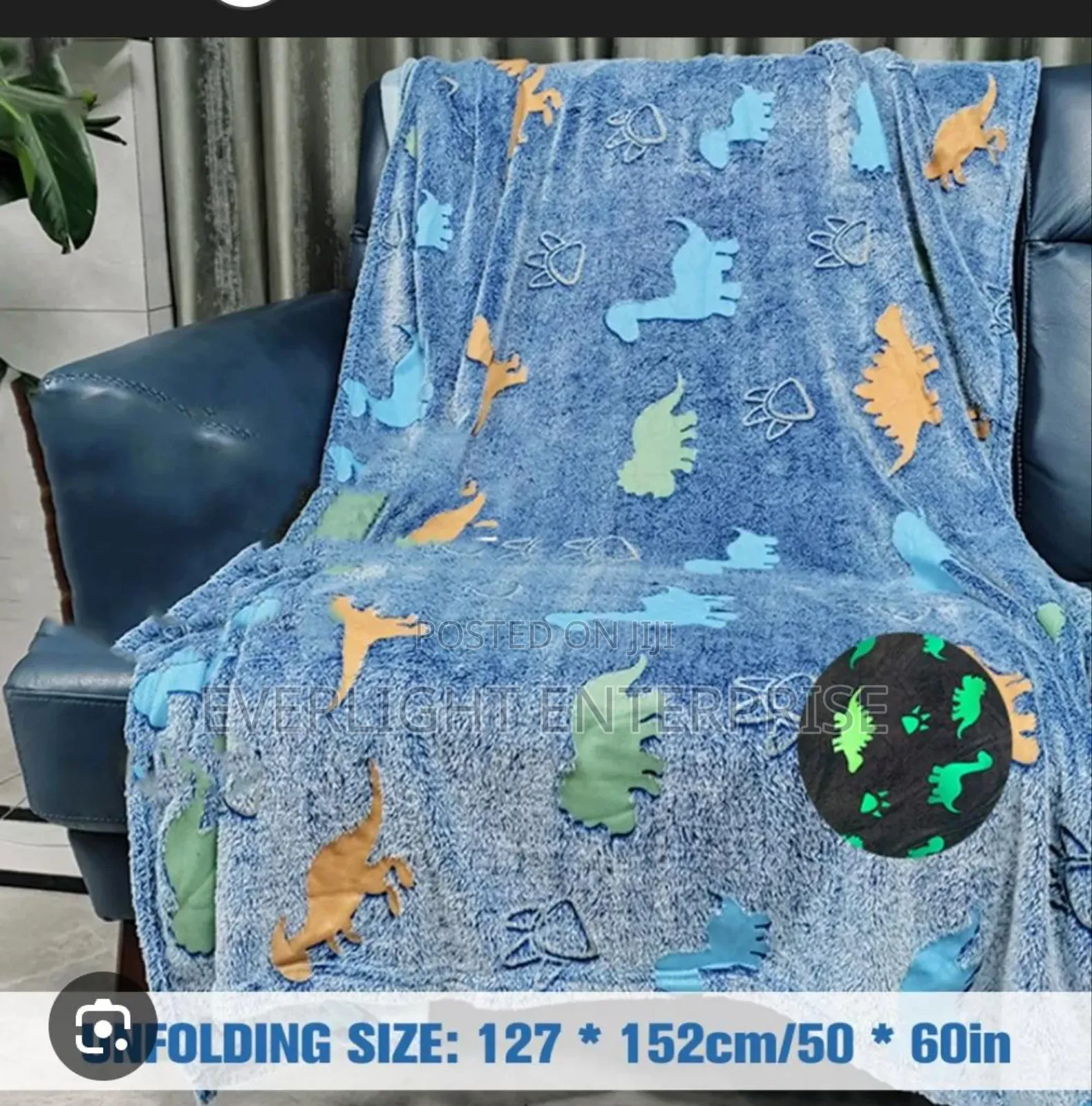 Magic Glow in the Dark Fleece Blanket