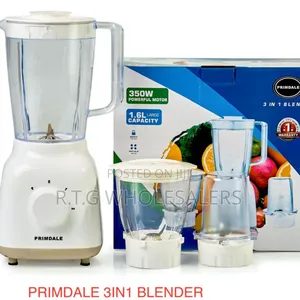 Primdale 3-in-1 Food Processor Blender