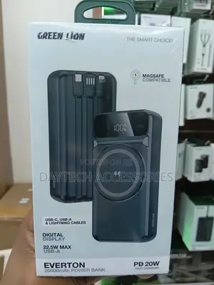 The Green Lion Everton 20000mah Power Bank.