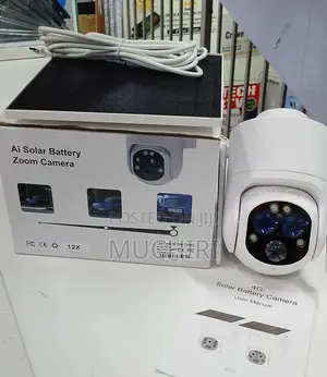Ubox Ai Mini Solar PTZ 4g Solar Powered Camera With 12x Zoom
