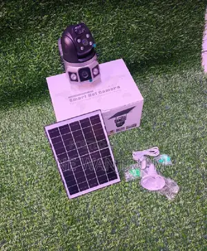 Dual Lens Solar PTZ Camera - Human Detection,