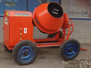 Titan 500l Diesel Concrete Mixer - 8hp Heavy Duty