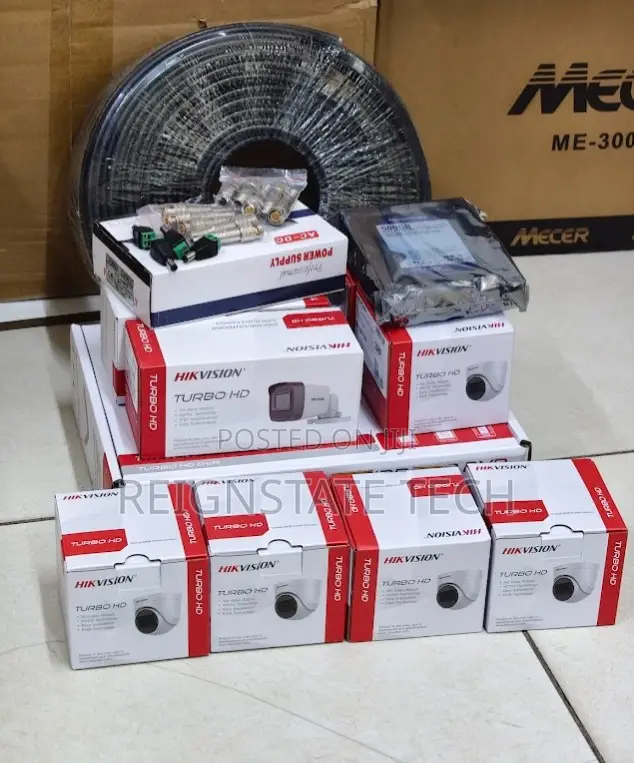 8 Hikvision 1080p Full Hd 2mp CCTV Camera System Kit With 1tb